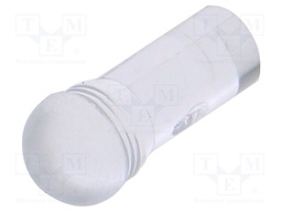 Fiber for LED; round; Ø5.2mm; Front: convex; straight; IP68