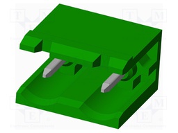 Connector: pluggable terminal block; socket; male; angled 90°