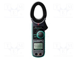 AC/DC digital clamp meter; Øcable: 40mm; Sampling: 3x/s