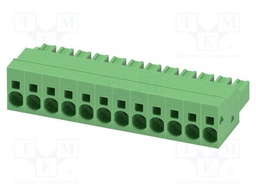 PCB connector, nominal cross section: 6 mm?, color: green, n