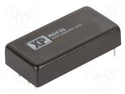 Isolated Board Mount DC/DC Converter, Railway, 1 Output, 25 W, 12 V, 2.08 A