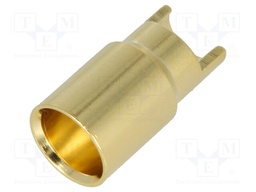 Connector: socket; 6mm banana; 60A; 8AWG; 0.2mΩ