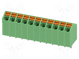 PCB terminal block, nominal current: 9 A, rated voltage (III