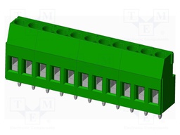 Connector: PCB terminal block; terminal; Plating: tinned; on PCBs