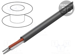 Wire; EcoFlex®; 2x28AWG; unshielded; 600V; 305m; Cu; stranded