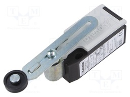 Limit switch; adjustable lever, roller; NC x2; 10A; M20; IP65