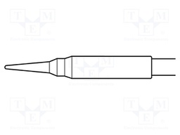 Tip; conical; 0.3mm