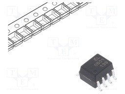 Optocoupler; SMD; Channels: 1; Out: transistor; 3.75kV; 1Mbps; SOP8