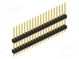 Connector: pin strips; pin header; male; PIN: 20; 2.54mm; THT; 1x20