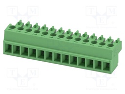 PCB connector, nominal cross section: 1.5 mm?, color: green,