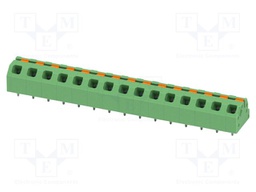Connector: PCB terminal block; terminal; SPTAF 1; 16A; 320V; green