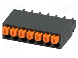 PCB connector, nominal cross section: 0.5 mm?, color: black,
