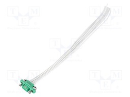 Connector: wire-wire/PCB; plug; female; PIN: 10; Gecko; 2A; 450V