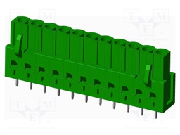 Connector: pluggable terminal block; socket; female; straight
