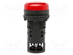 Control lamp; ELPI; Illumin: LED; Ø22.5mm; IP65; red; Kind: flat