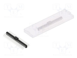 Connector: pin strips; pin header; male; PIN: 42; 2.54mm; SMT; 2x21