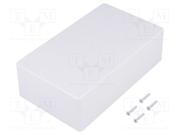 Enclosure: multipurpose; X: 95mm; Y: 160mm; Z: 49mm; COFFER; ABS; grey