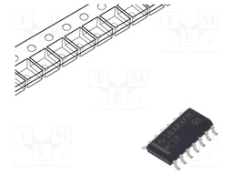 Logic IC, OR Gate, Quad, 2 Inputs, 14 Pins, SOIC, 74HC32