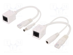 Passive PoE cable kit; PoE (PoE); white