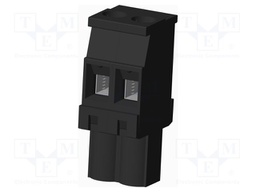 Connector: pluggable terminal block; plug; female; angled 90°
