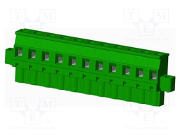 Connector: pluggable terminal block; plug; female; angled 90°