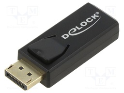 Adapter; DisplayPort plug,HDMI socket; black