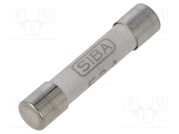 Fuse: fuse; 2A; 500VAC; quick blow; ceramic,cylindrical; 6.3x32mm