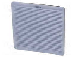 Fan: AC; axial; 230VAC; 400÷605m3/h; 75dBA; ball; IP54; light grey