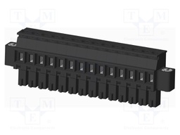Connector: pluggable terminal block; plug; female; angled 90°