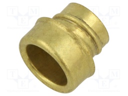 Straight terminal connector