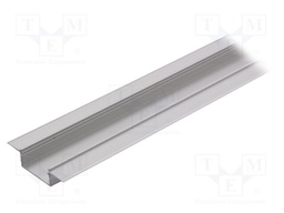 Profiles for LED modules; recessed; natural; L: 1m; aluminium
