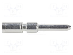 Han P male crimp contact 2,5 mm2 (Ag)