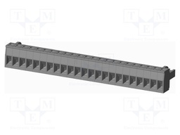 Connector: pluggable terminal block; plug; female; straight; grey