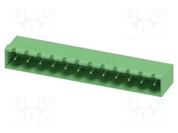 PCB headers, nominal cross section: 2.5 mm?, color: green, n