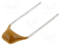 Capacitor: ceramic; MLCC,monolithic; 47nF; 50V; Y5V; -82÷+22%; THT