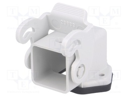 Enclosure: for rectangular connectors; CK/MK; size 21.21