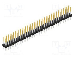 Connector: pin strips; pin header; male; PIN: 56; 2mm; THT; 2x28
