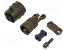 Connector: circular; plug; PT/451