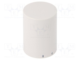 Signaller: sound; white; 24VDC; Sound level: 85dB(d=1m); IP65; LR4