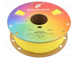 Filament: PLA; 1.75mm; neon yellow; 190÷230°C; 1kg; Panchroma™