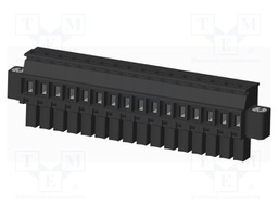 Connector: pluggable terminal block; plug; female; angled 90°