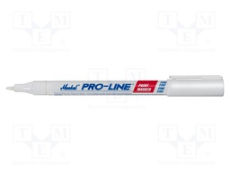 Marker: with liquid paint; white; 1.5mm; Pro-Line Fine; Tip: round