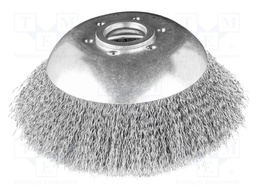 Tool accessories: brush; steel; Ø: 150mm; Holder: assembly hole