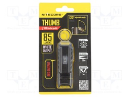 Torch: LED keyring; IP65; 2lm,30lm,85lm; No.of diodes: 2; L: 74mm