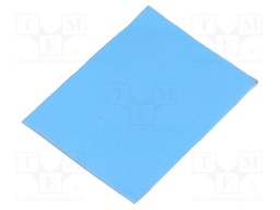 Heat transfer pad: acrylic; TO220; L: 20mm; W: 15mm; D: 0.25mm