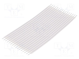 Connector: jumper cable; Cable ph: 2.54mm; L: 76.2mm; straight