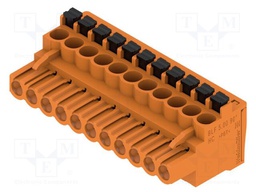 Pluggable terminal block