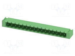 PCB headers, nominal cross section: 2.5 mm2, color: green, n