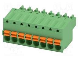 PCB connector, nominal cross section: 1.5 mm?, color: green,