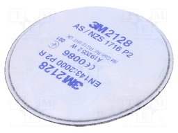 Dust filter; Protection class: P2 R; Series: 2000